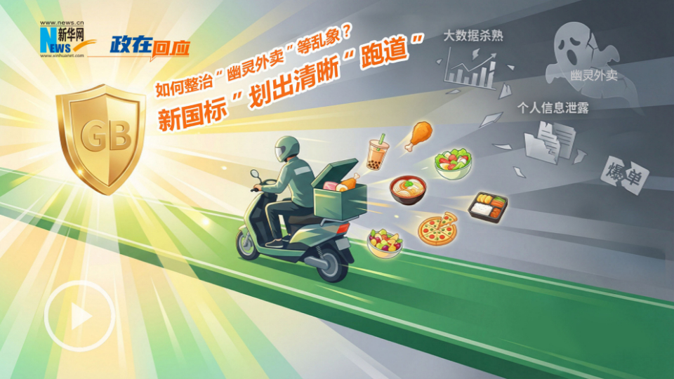 政在回應(yīng)丨如何整治“幽靈外賣”等亂象？外賣“新國標(biāo)”劃出清晰“跑道”