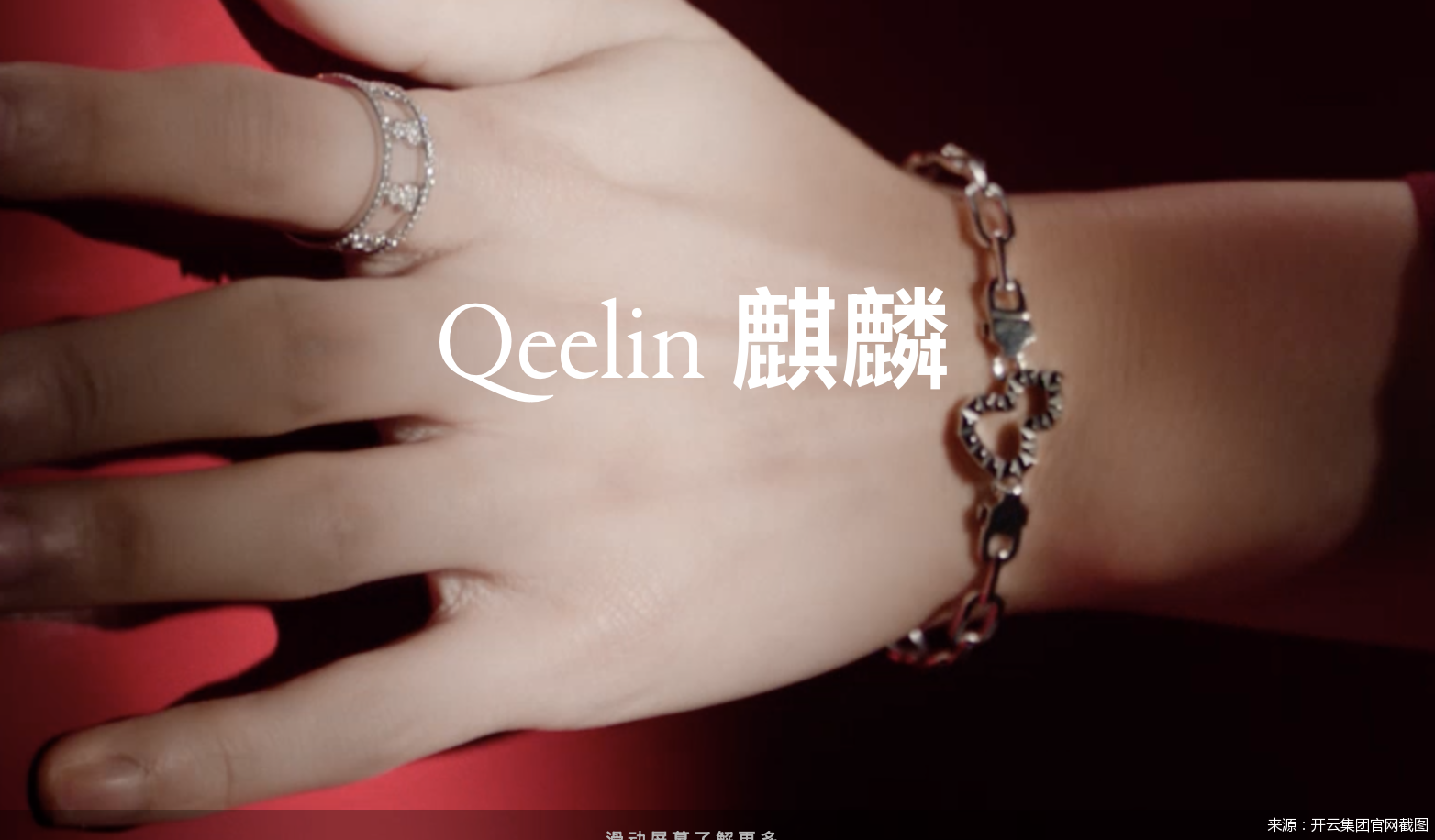 来源：开云集团官网截图