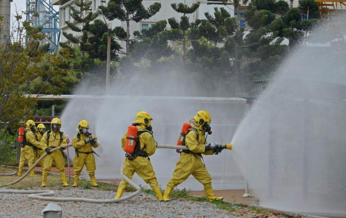 福建泉州開展?；飞a(chǎn)安全事故綜合演練