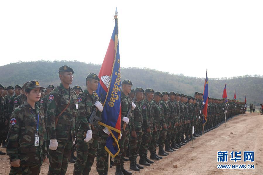 (國際·圖文互動)(4)“金龍-2020”中柬兩軍聯(lián)合訓(xùn)練在柬埔寨開訓(xùn)