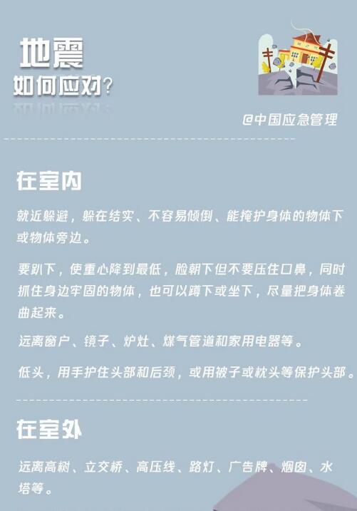 地震如何應(yīng)對？