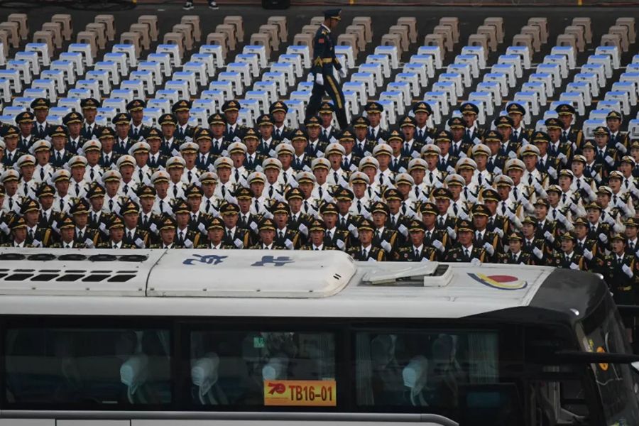 這就是今天早上的北京！