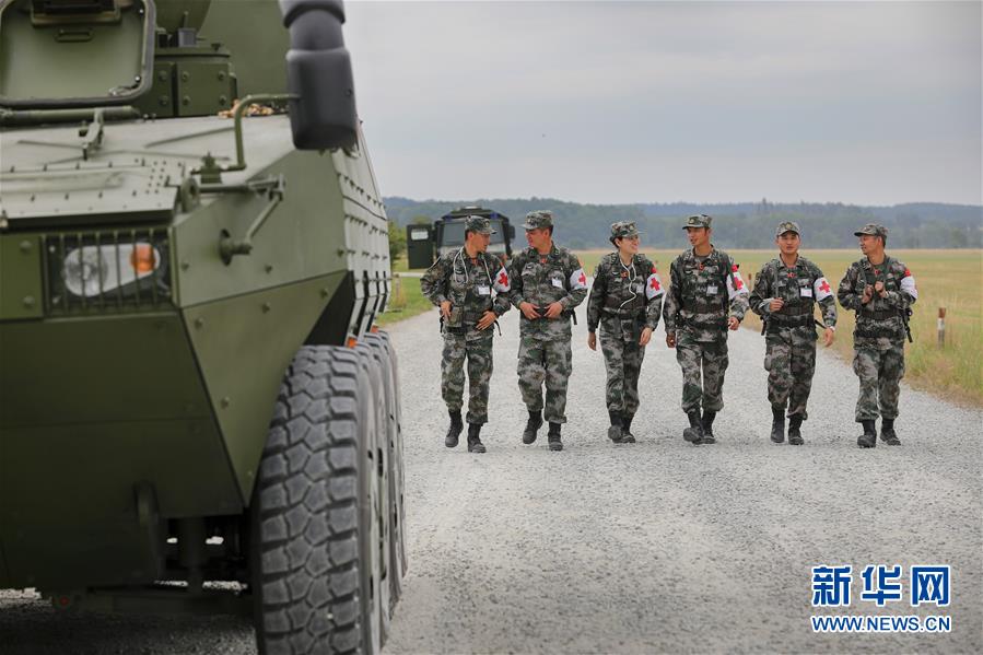（國際&middot;圖文互動）（2）通訊：海外演訓(xùn)場，走來一群中國衛(wèi)生士官